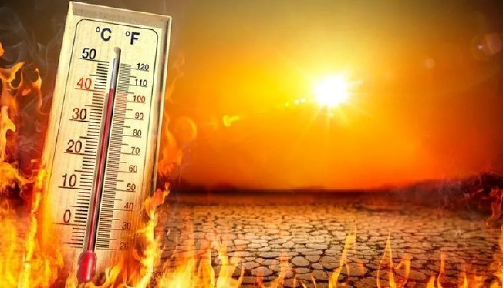 31 ilde hava sıcaklıkları 40 dereceyi aştı