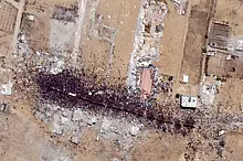 Soykırımcı İsrail'in zulmü uzaydan görüntülendi