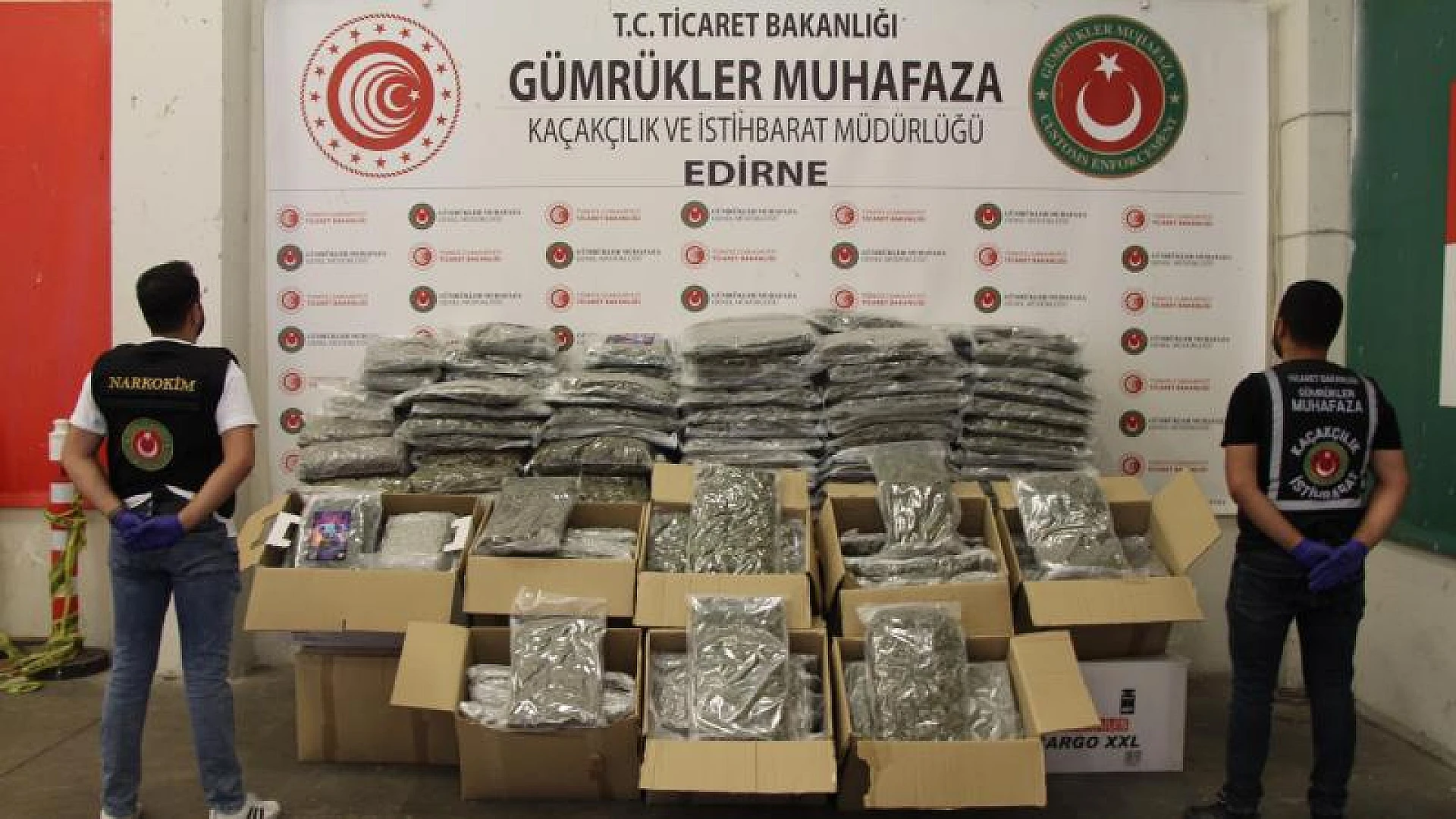Gümrük Muhafaza ekiplerinden büyük başarı