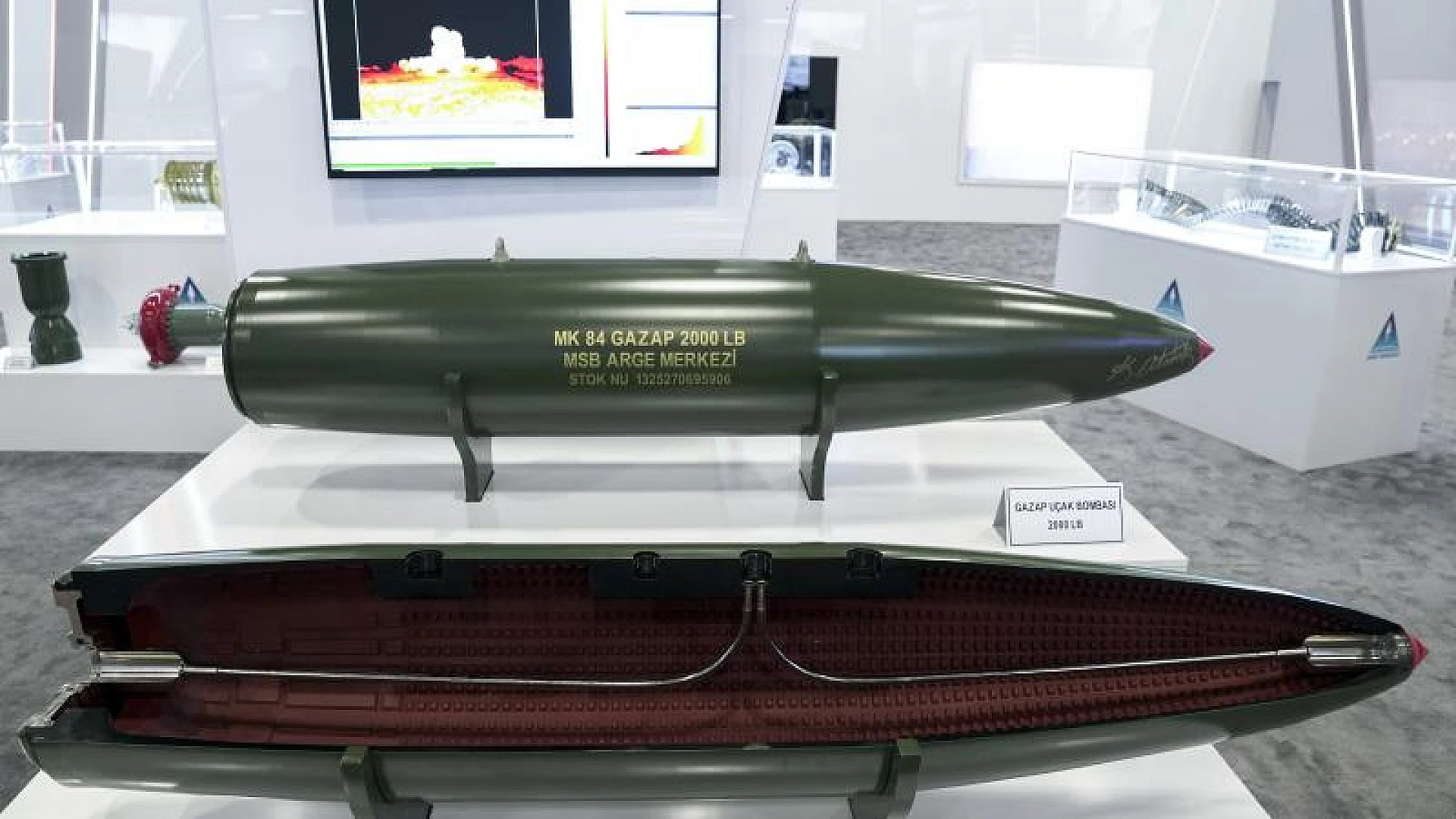 Türkiye'nin en güçlü uçak bombası düşmana 'GAZAP' olacak