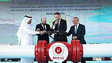 Türkiye'den Suriye'ye ilk doğal gaz akışı başladı
