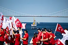 Mavi Vatan'ın koruyucuları İstanbul Boğazı'nda