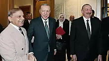 Cumhurbaşkanı Erdoğan, Aliyev ve Şahbaz Şerif ile görüştü