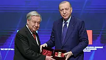 BM Genel Sekreteri Antonio Guterres'e "Atatürk Uluslararası Barış Ödülü"