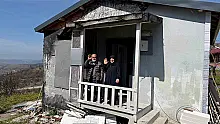 Yangında evleri küle dönmüştü