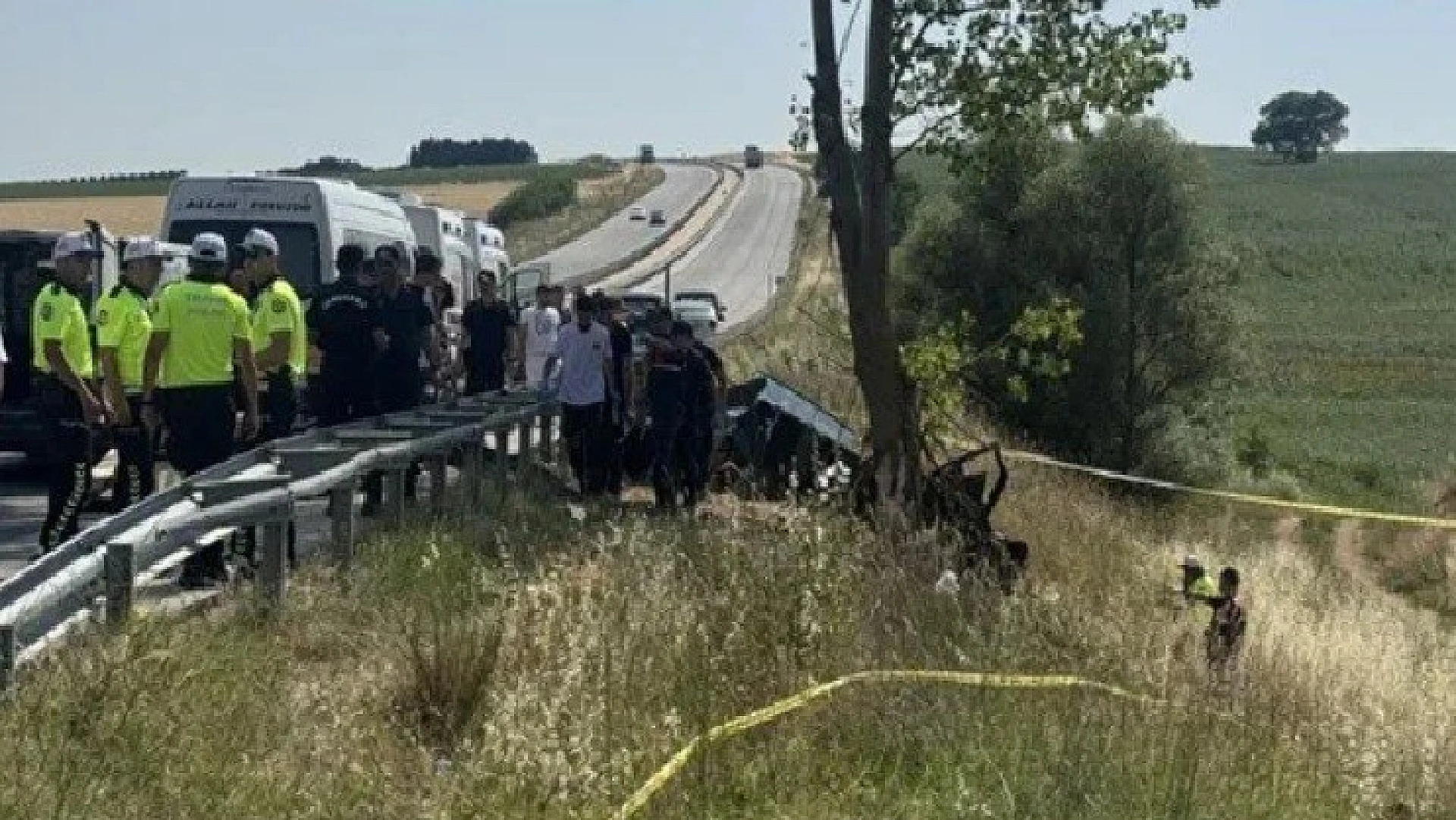 Edirne'de katliam gibi kaza