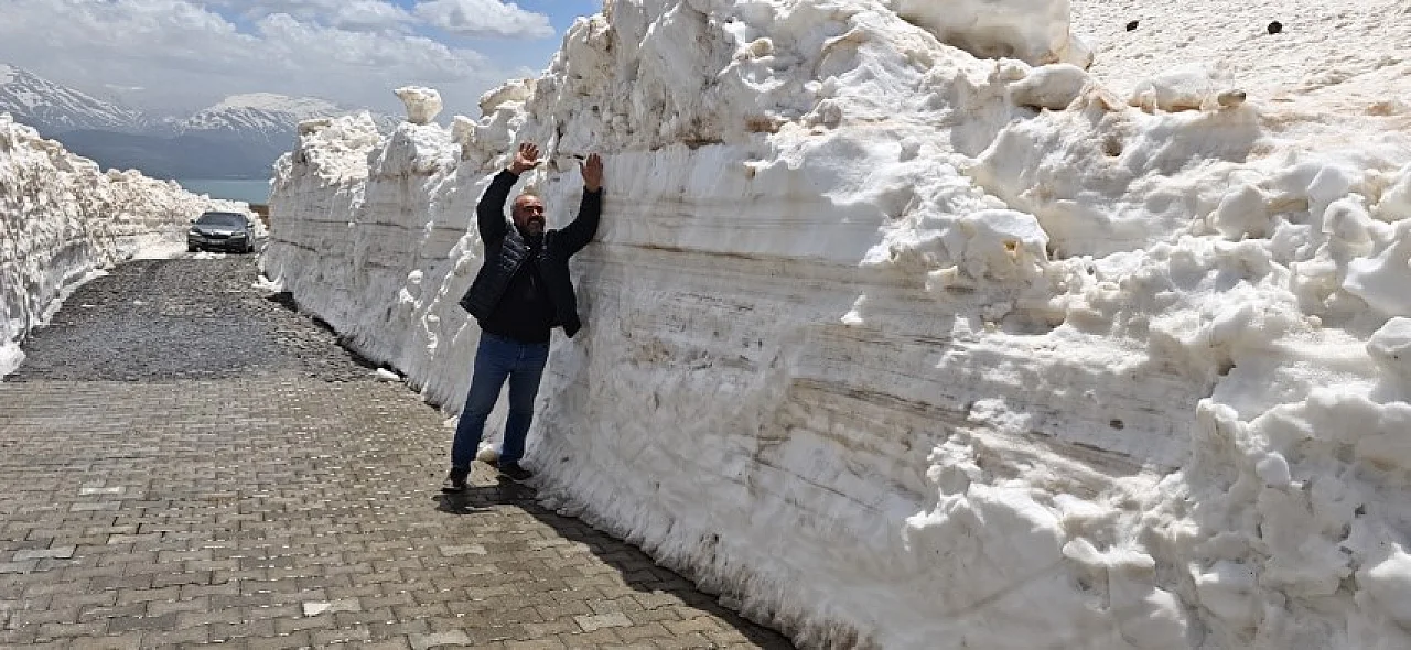 Nemrut yolunda çalışma başlatıldı