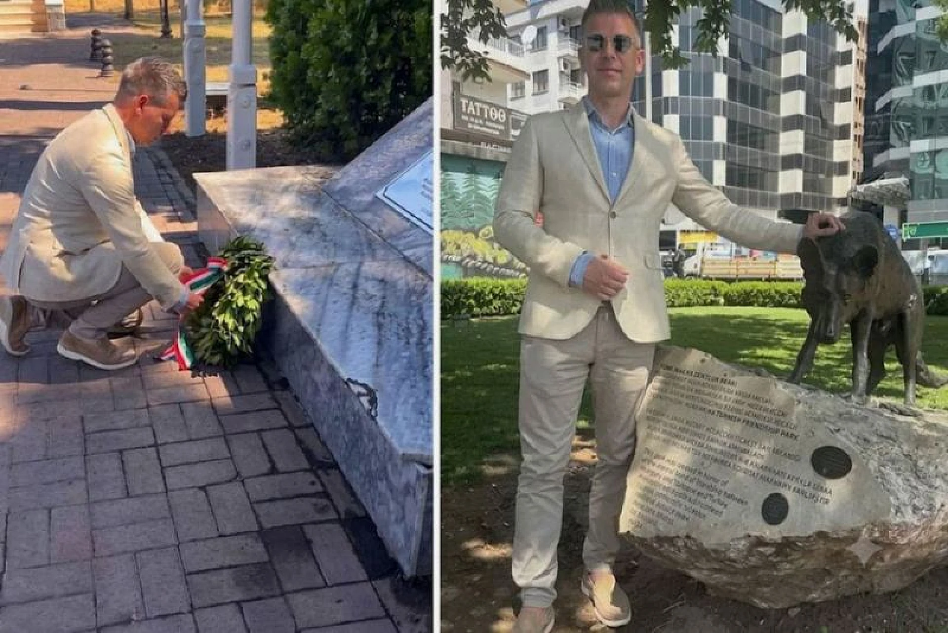 NATO Zirvesi öncesi dün İstanbul'u gezen Macaristan Başbakanı Magyar, bugün de İzmit'i ziyaret etti