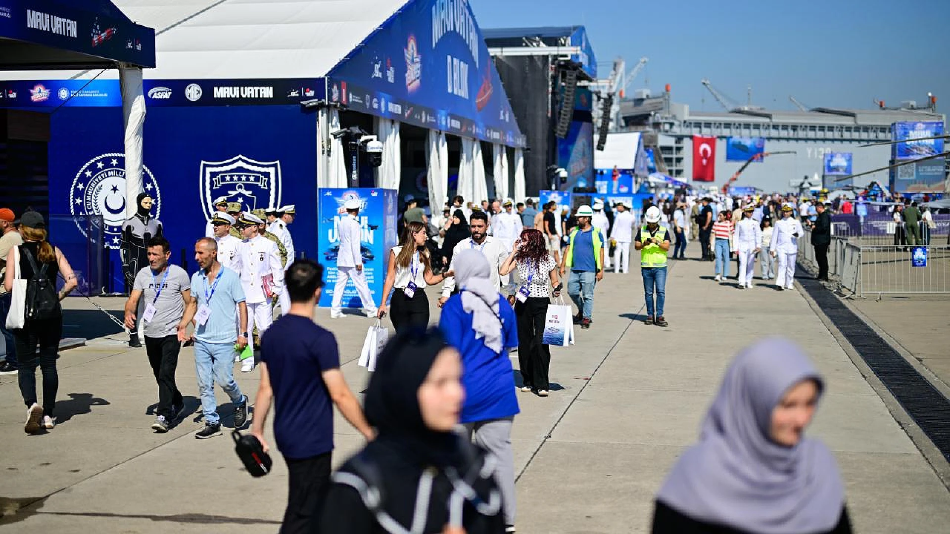 TEKNOFEST Mavi Vatan, Gölcük Tersanesi Komutanlığı'nda başladı