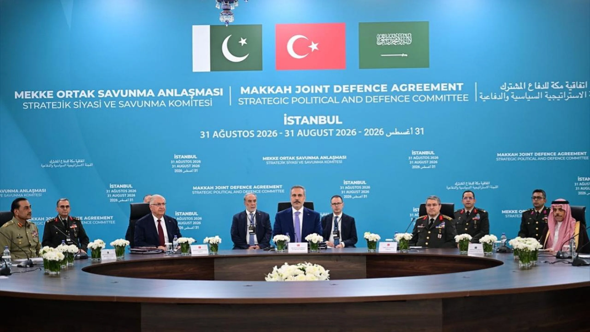 Dışişleri Bakanı Hakan Fidan,"İttifakımızın resmi adı Mekke Savunma İttifakı"