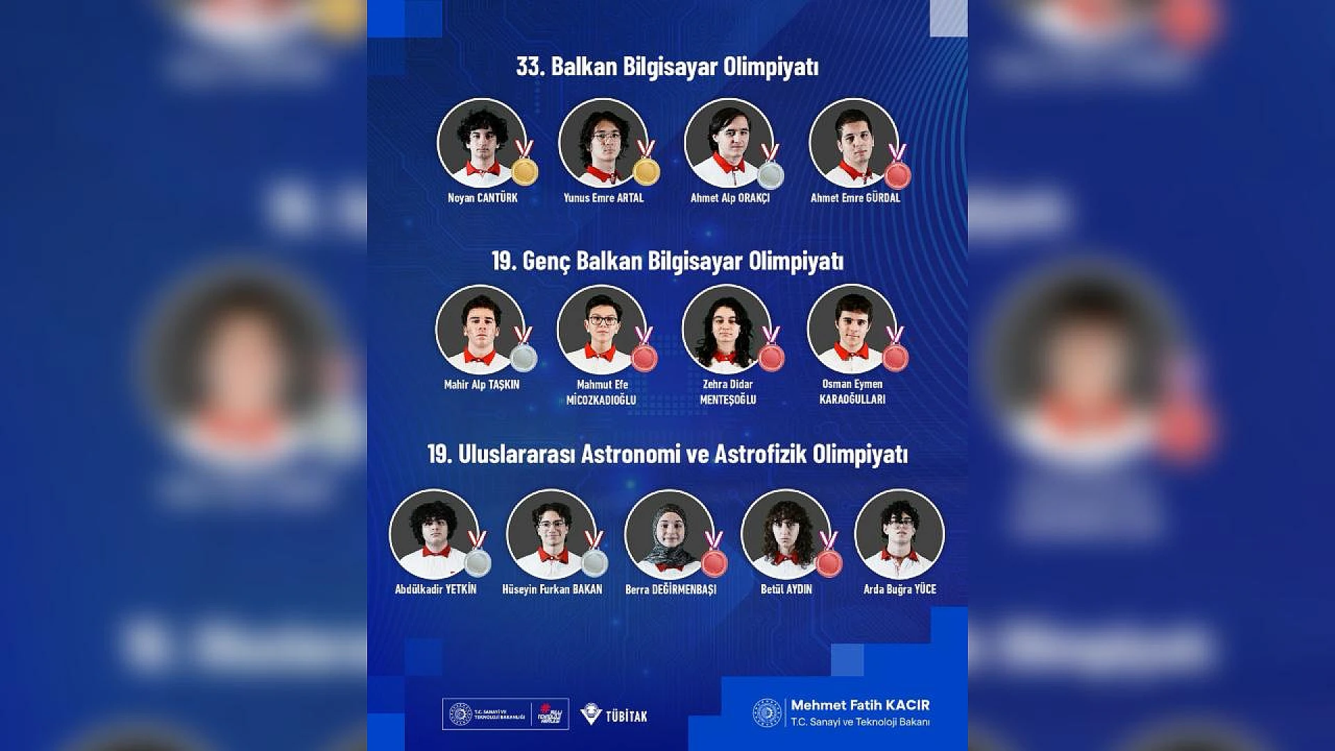 Bilim olimpiyatlarında tarihi başarı