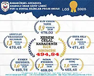 Karamürsel Akçakoca Anadolu İmam Hatip Lisesi Fen ve Sosyal Bilimler Ortaokulu damga vurdu