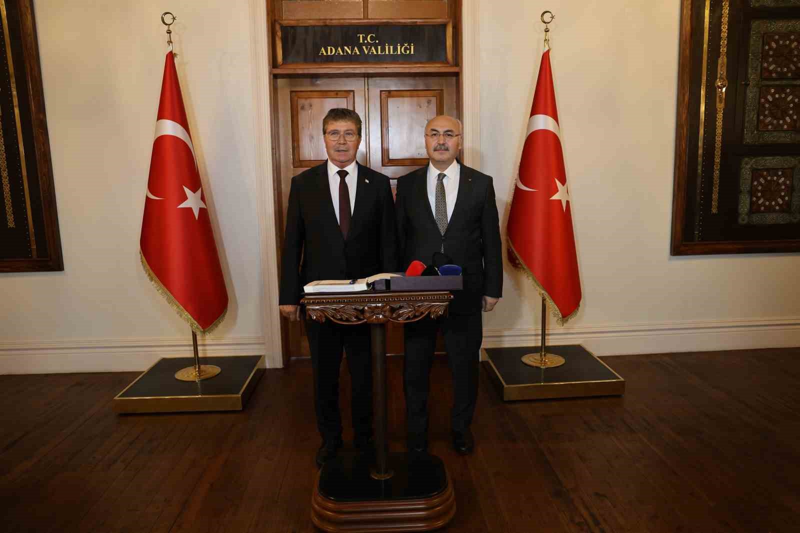 KKTC Başbakanı Üstel Adana’da