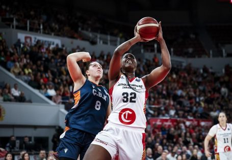 FIBA Kadınlar Avrupa Ligi: Casademont Zaragoza: 57 – ÇBK Mersin: 56