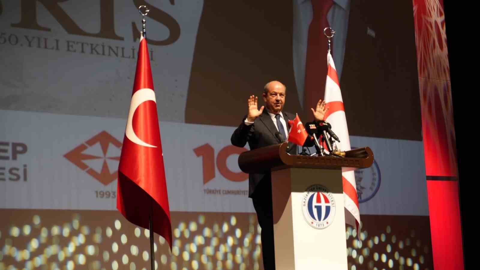 KKTC Cumhurbaşkanı Ersin Tatar Gaziantep’te